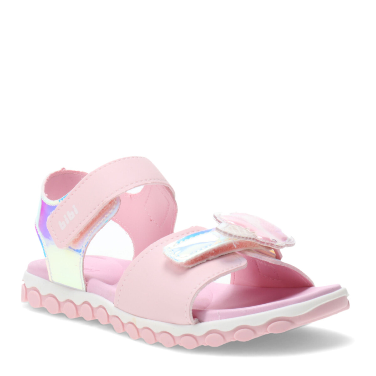 Sandalias Infantiles Bibi Roller Helado Velcros - Rosado 