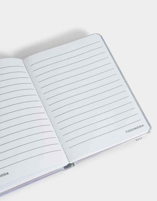 Anotadores Cuadernos y Memos Holografico Cuaderno A6 Holográfico Happy Days - Holografico