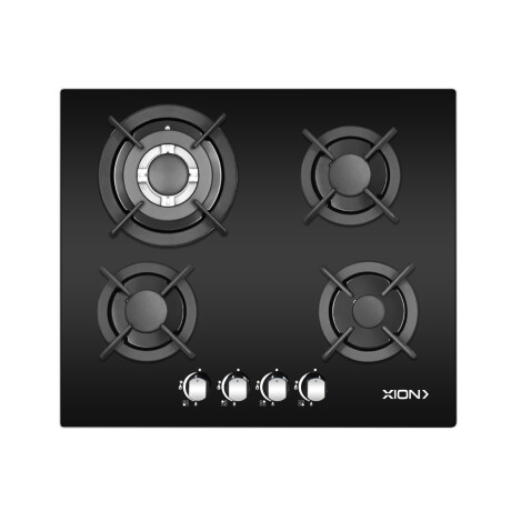 Anafe 4 hornallas vidrio templado Xion XI-GH48TGL Anafe 4 hornallas vidrio templado Xion XI-GH48TGL