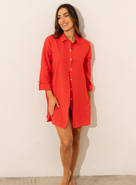 CAMISOLA LIGHT TROPIC ROJO