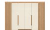 Ropero 6 puertas 4 cajones - Doble Casal Beige