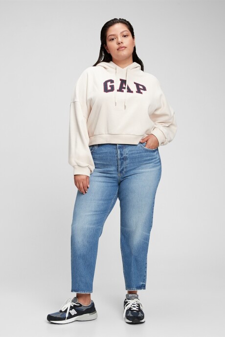 Jean Cheeky Straight Tiro Alto Mujer Medium Indigo 8