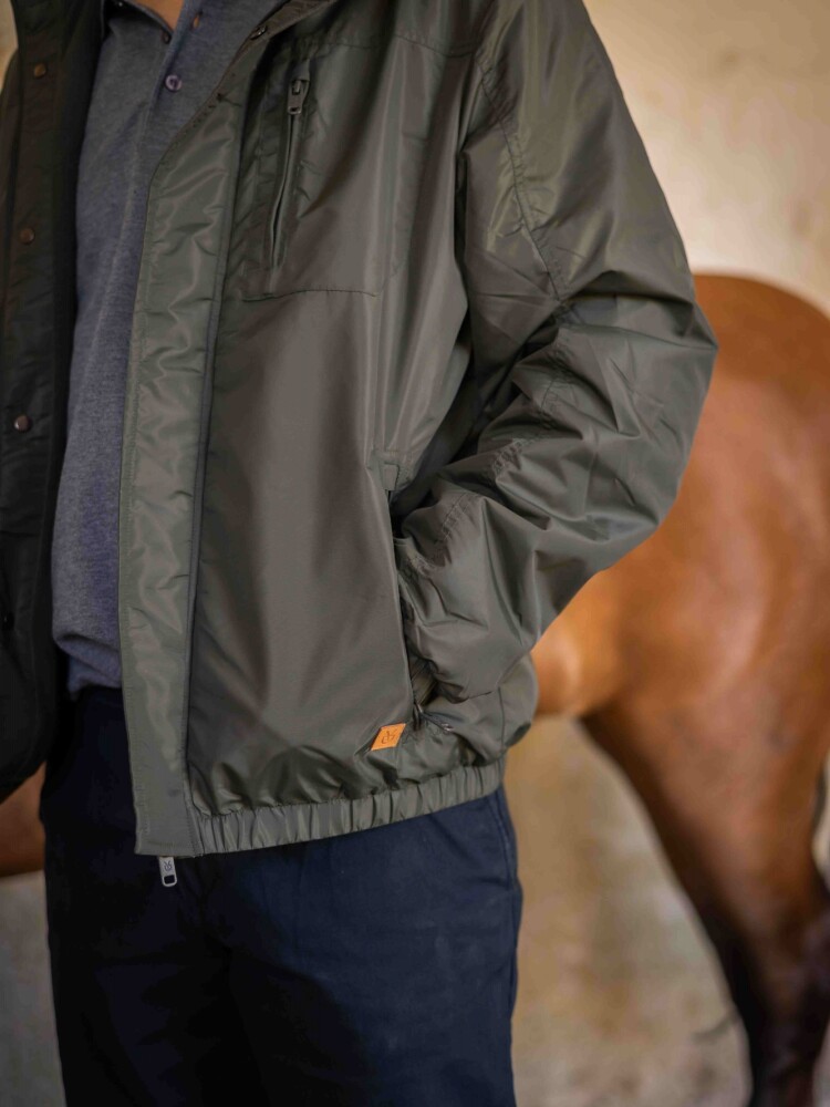 Campera impermeable Verde