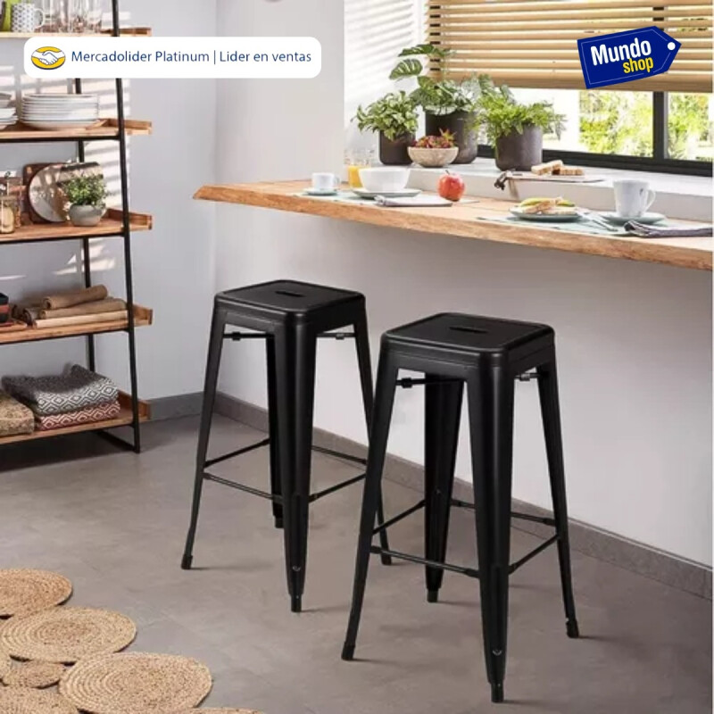 Banqueta Taburete Tolix Desayunadora Cocina 76 Cm Color Banqueta Taburete Tolix Desayunadora Cocina 76 Cm Color