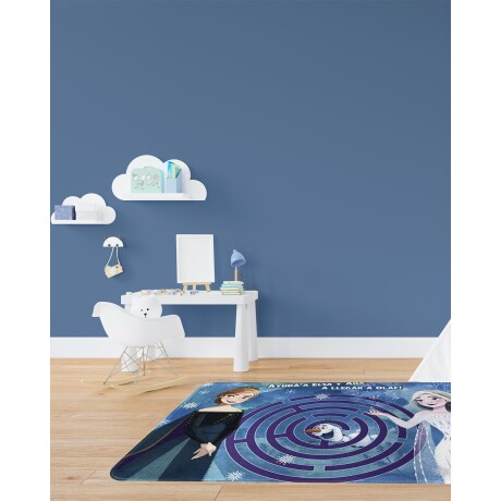 Alfombra infantil Frozen con memoria de 77x117cm Alfombra infantil Frozen con memoria de 77x117cm