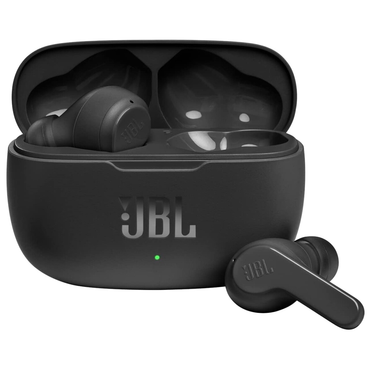 Auriculares In-ear Inalámbricos Jbl Wave 200tws Black 