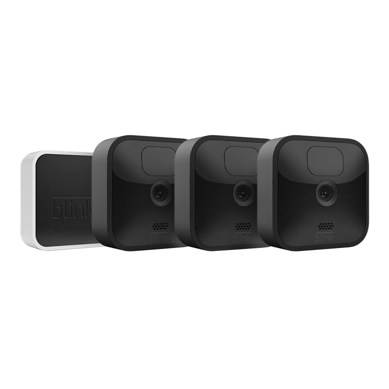 Kit De Seguridad Inalámbrico Blink Visión Nocturna Wifi 1080p Kit De Seguridad Inalámbrico Blink Visión Nocturna Wifi 1080p