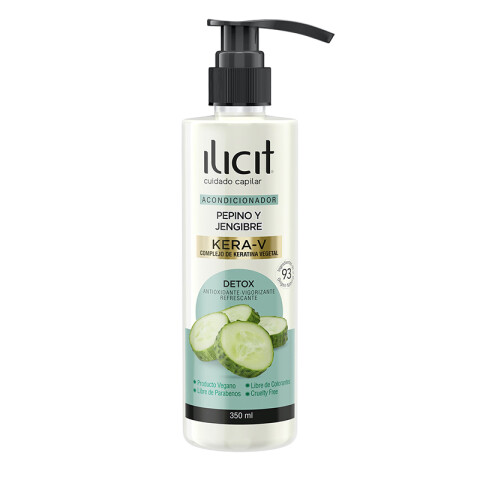 Acondicionador Ilicit 350 ml Pepino y jengibre