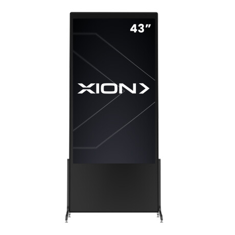 totem pantalla vertical 43" XION COLOR UNICO