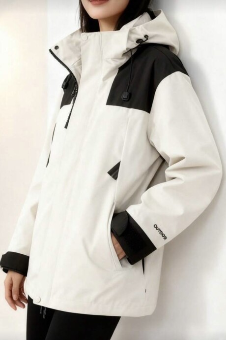Campera impermeable RAIN Crudo
