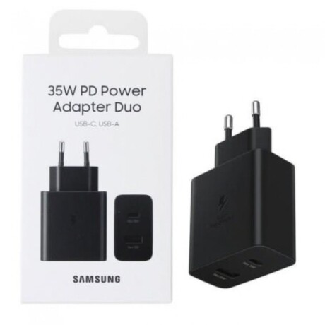 Cargador original Samsung USB-C 35W Dual V01