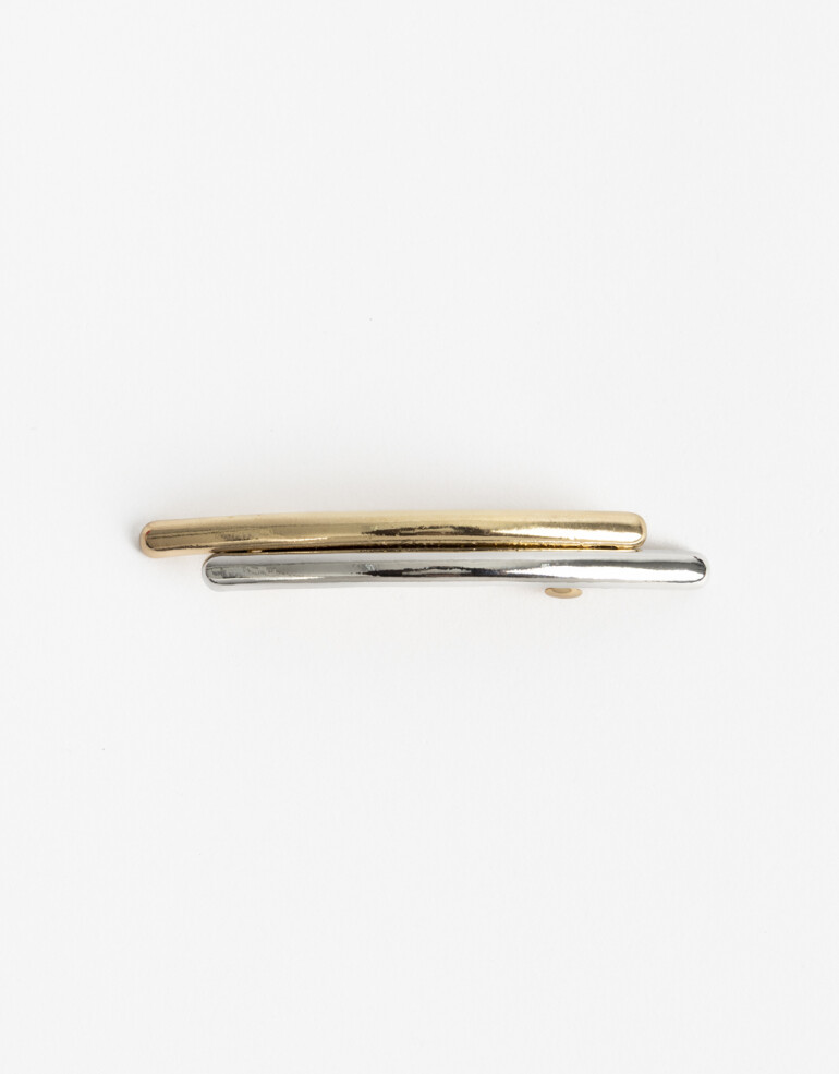 Hebillas Francesas Metal Hebilla Francesa Biplating - Combinacion Bicolor