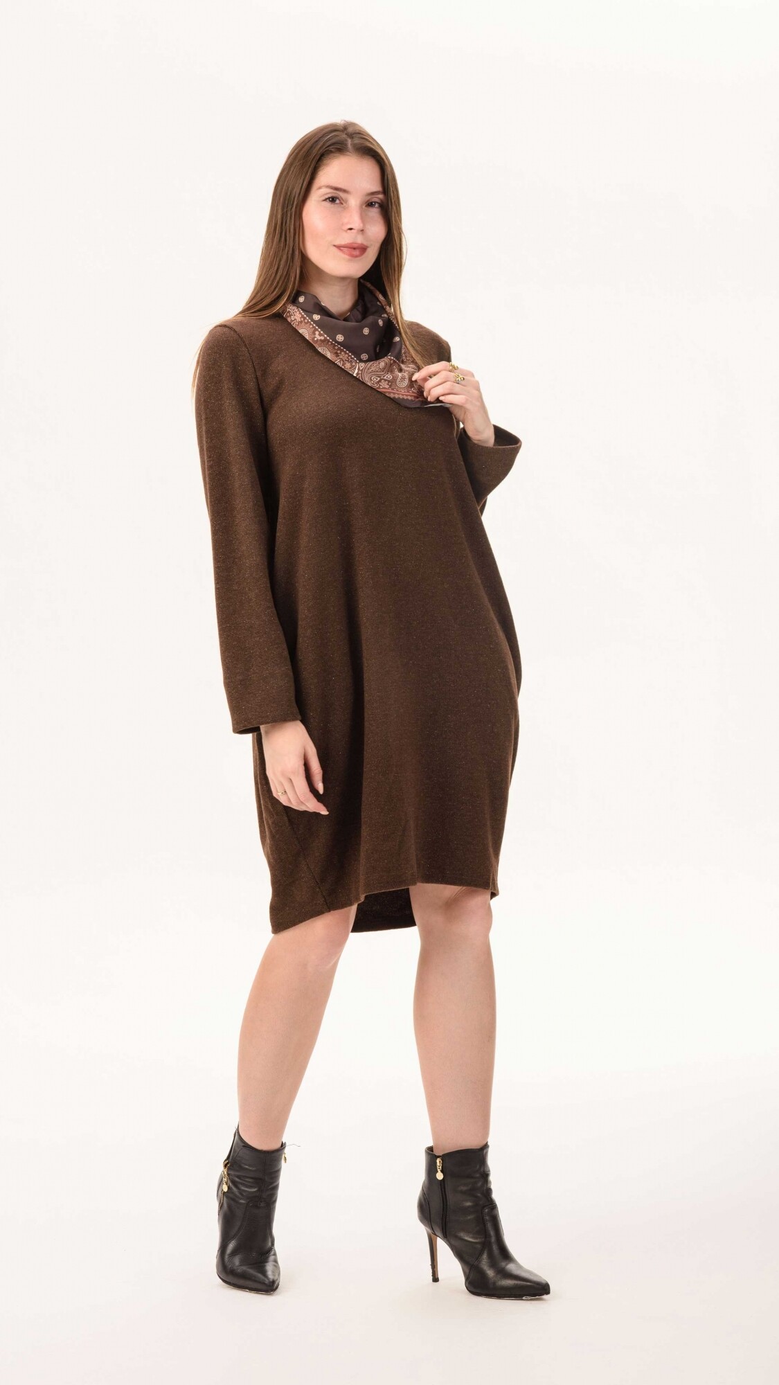 vestido Niza chocolate