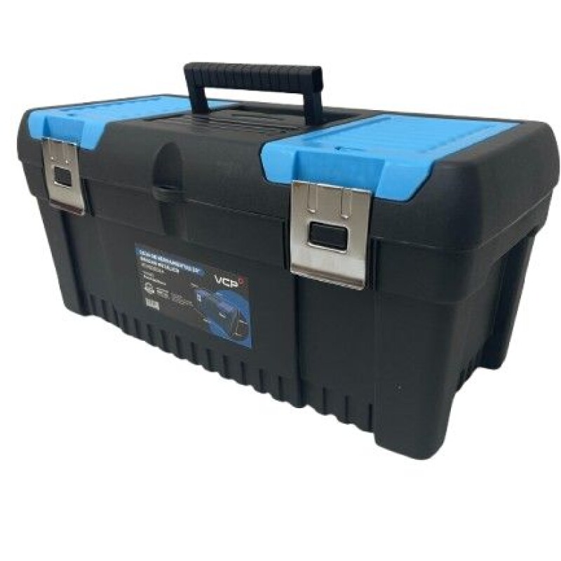 CAJA DE HERRAMIENTAS 20" BROCHE METALICO CAJA DE HERRAMIENTAS 20" BROCHE METALICO