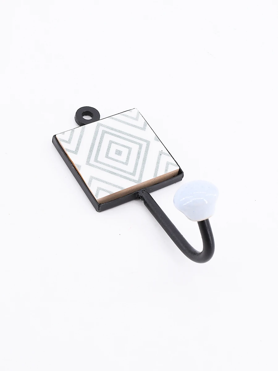 PERCHERO CERAMICA NINA - BLANCO 