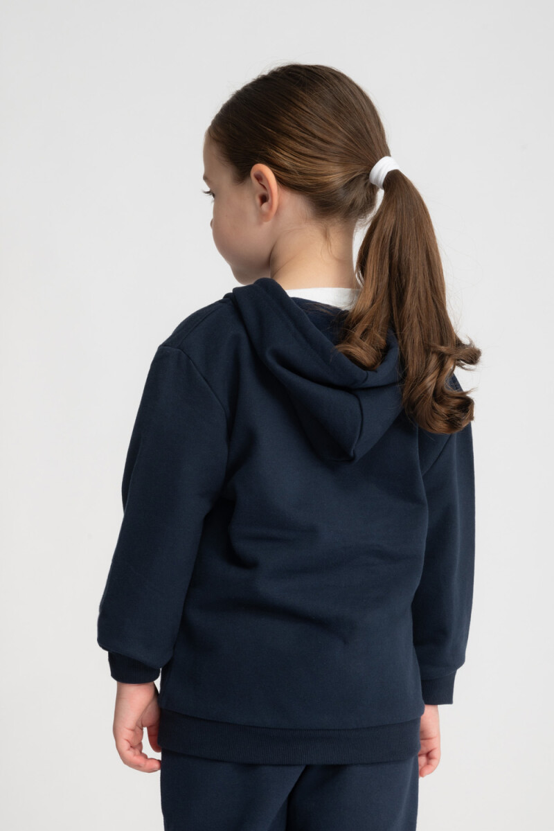 Campera deportiva Azul
