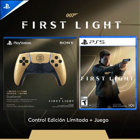 Bundle James Bond 007 First Light Juego + DualSense Limited Edition Bundle James Bond 007 First Light Juego + DualSense Limited Edition