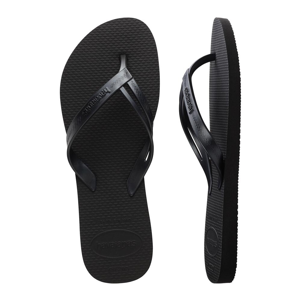 Sandalias Havaianas Elegance FC Mujer Negro