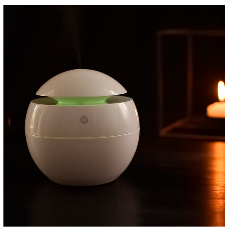 Vaporizador Humidificador Esfera Con Luz Led Vaporizador Humidificador Esfera Con Luz Led