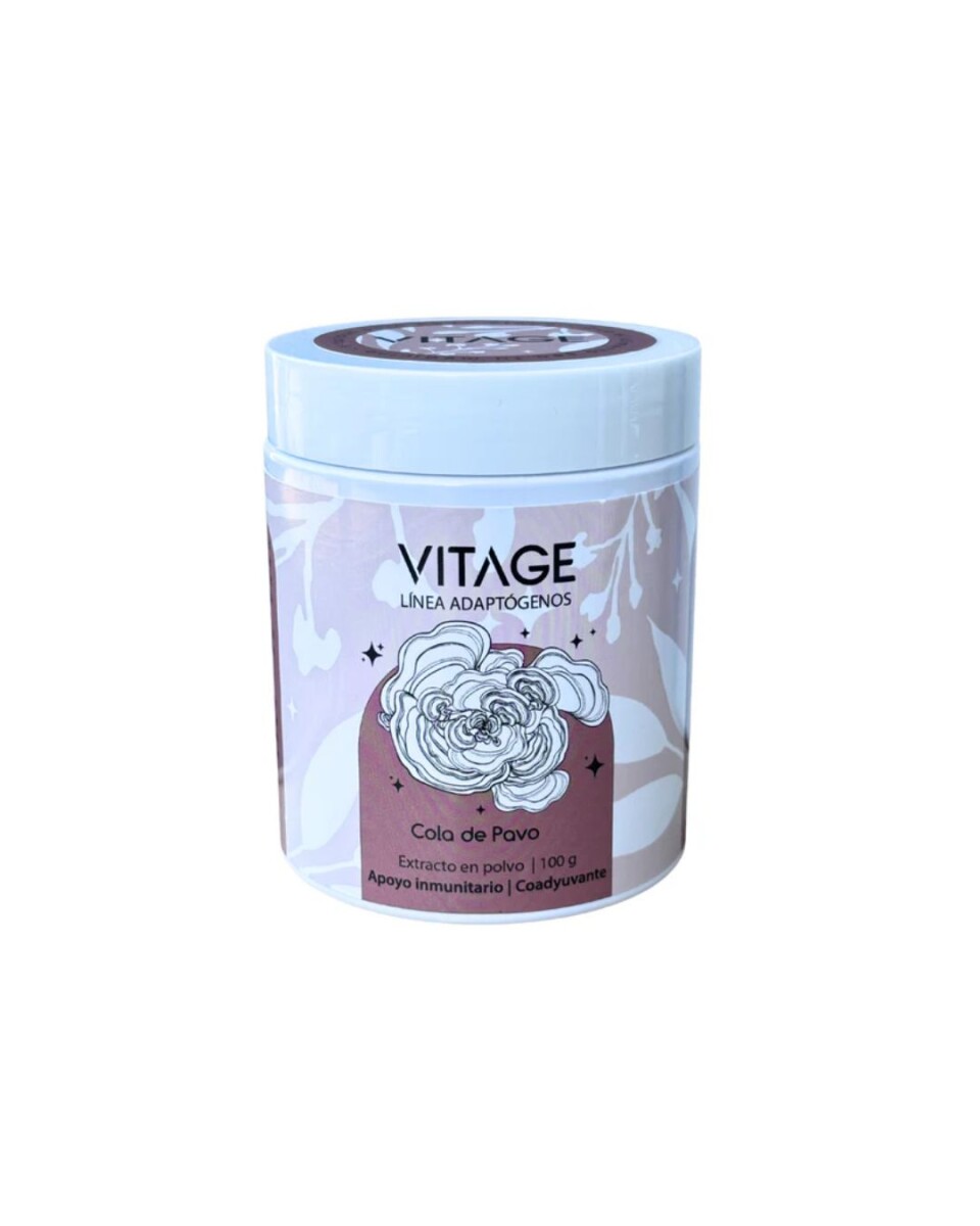 ¡OFERTA IMPERDIBLE! Cola de Pavo 90 Cáps Vitage 