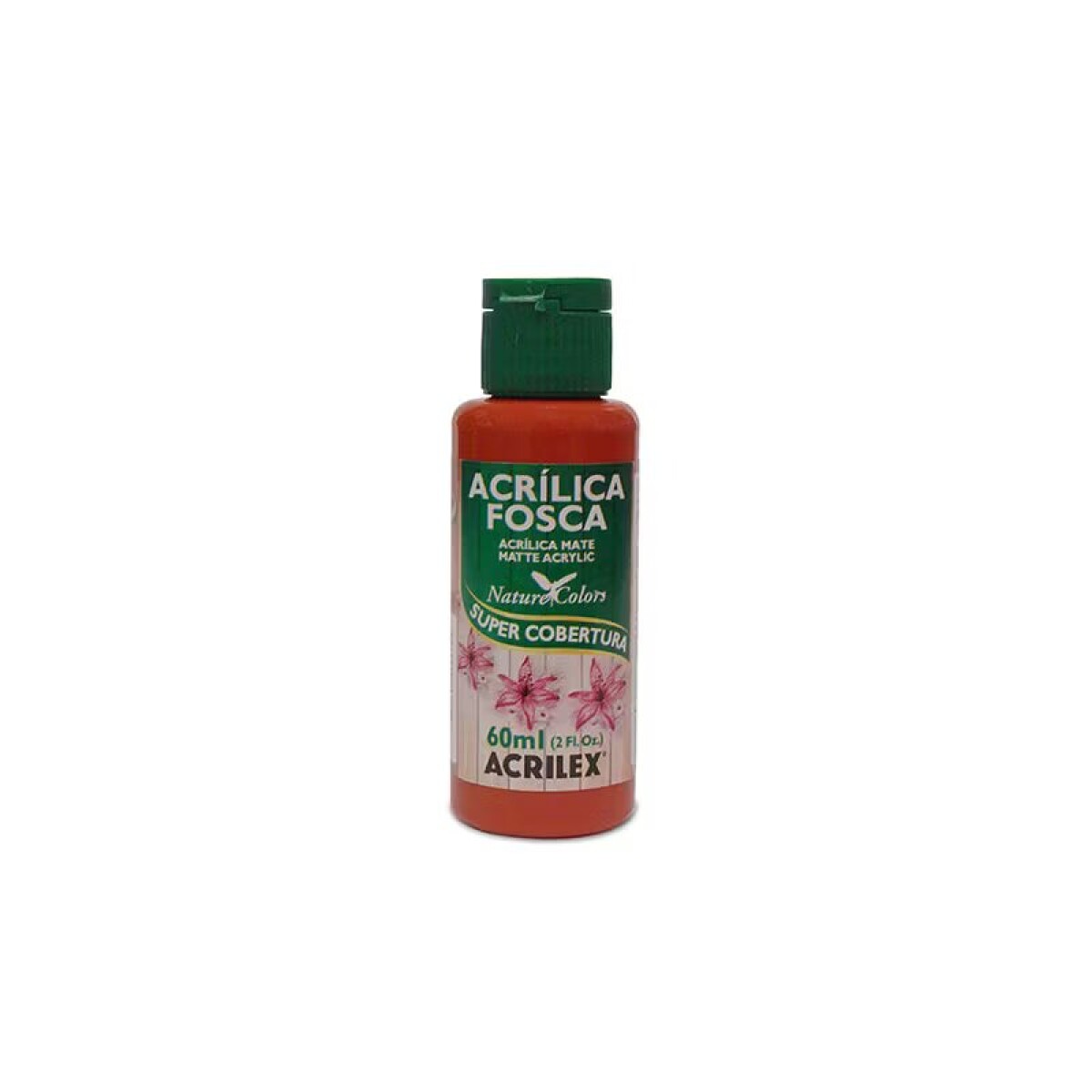Pintura Acrílica Acrilex Mate 60 ml (Tonos Rojos y Marron) - 506 Ceramica 