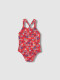 Traje De Baño Liberty Fresa Brillante