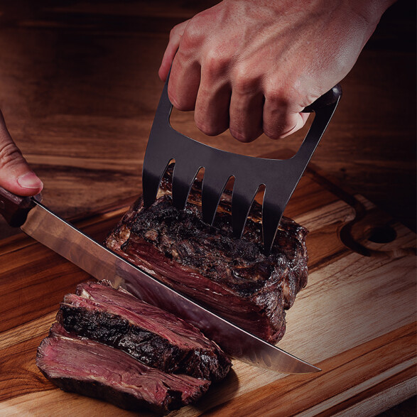 Garra multiuso en acero inoxidable y madera -TRAMONTINA TR9001