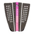 Pad - Quiksilver - Triple Diamond Deluxe - 3 piezas Negro/Rosa