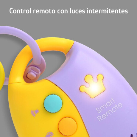 Juego de Llaves Infantiles c/Sonido Luces Para Bebés Huanger Lila