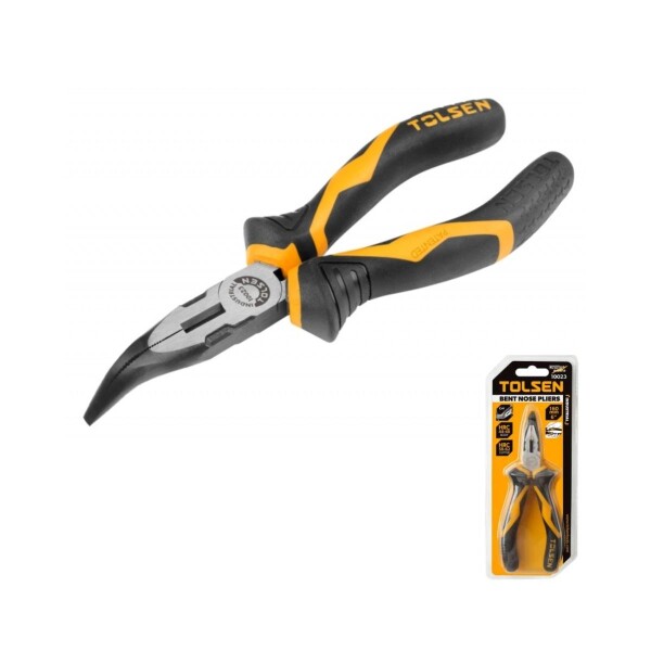 ALICATE TOLSEN PUNTA CURVA 160mm (6") Alicate Tolsen Punta Curva 160mm (6")