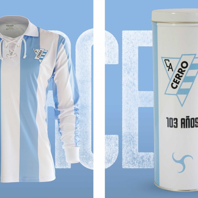 KIT Camiseta Cerro Niño + Lata 103 años de Historia KIT Camiseta Cerro Niño + Lata 103 años de Historia