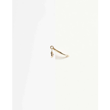 Earcuff Con Cubic Dorado