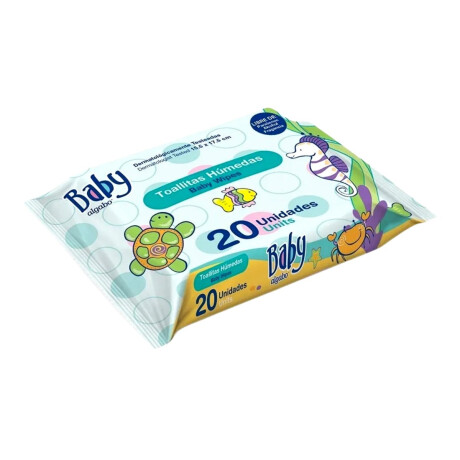TOALLITAS HUMEDAS BABY ALGABO 20 UNID FLOW C/S TOALLITAS HUMEDAS BABY ALGABO 20 UNID FLOW C/S
