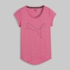 Performance Heather Cat Tee W - Mujer Pink