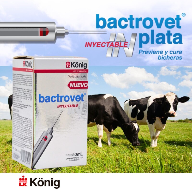 ANTIPARASITARIO INYECTABLE PARA PORCINOS Y BOVINOS – BACTROVET 50 ML ANTIPARASITARIO INYECTABLE PARA PORCINOS Y BOVINOS – BACTROVET 50 ML