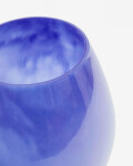 Jarrón Kelse de vidrio azul 21 cm Jarrón Kelse de vidrio azul 21 cm