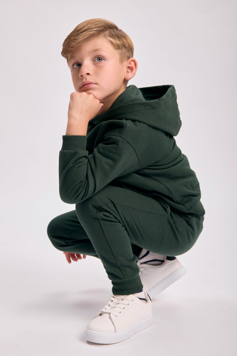 Pantalón deportivo jogger - Verde 