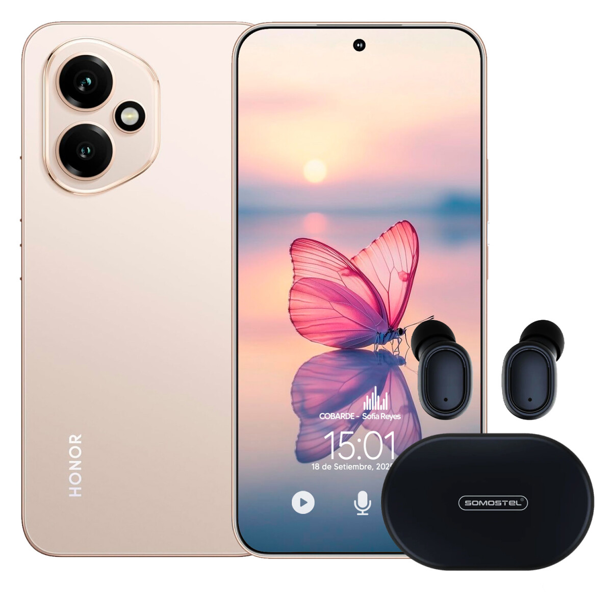 Honor 400 24gb(12+12) De Ram 256gb 5g + Regalo - DORADO 