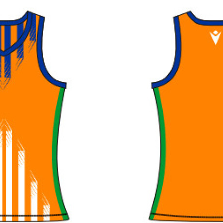 Musculosa Enfoque Volleyball Femenino Naranja Musculosa Enfoque Volleyball Femenino Naranja