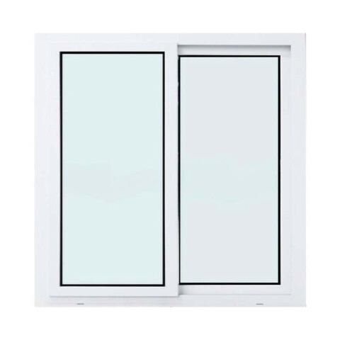 Ventana de PVC Blanco 120 X 100 Cm Corrediza Premium Ventana de PVC Blanco 120 X 100 Cm Corrediza Premium
