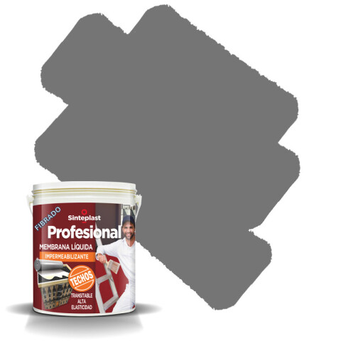 Membrana Profesional Fibrada Sinteplast Gris