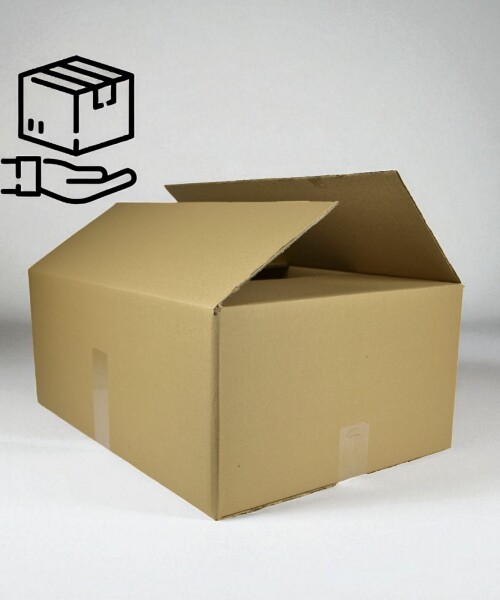 Caja aleta simple 54x38x22 cm. MADERA