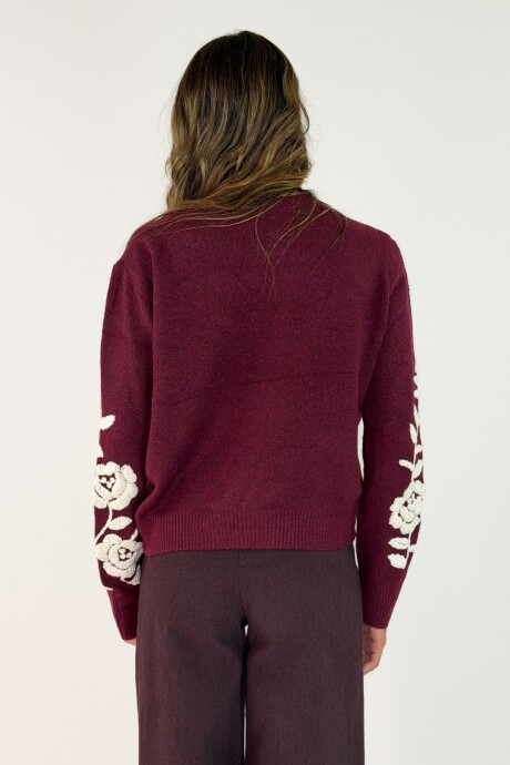 SWEATER TANAMI Bordo