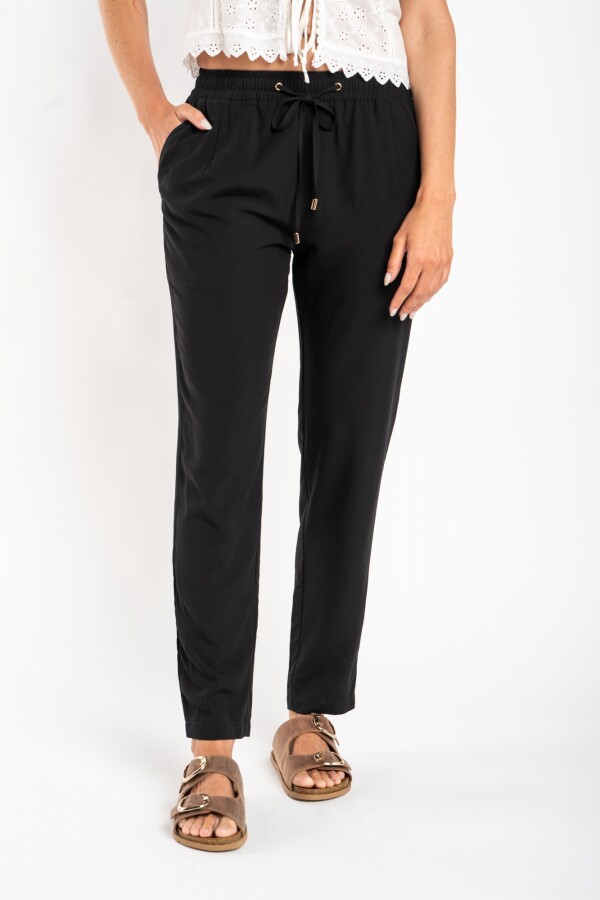 Pantalón Viscosa Negro