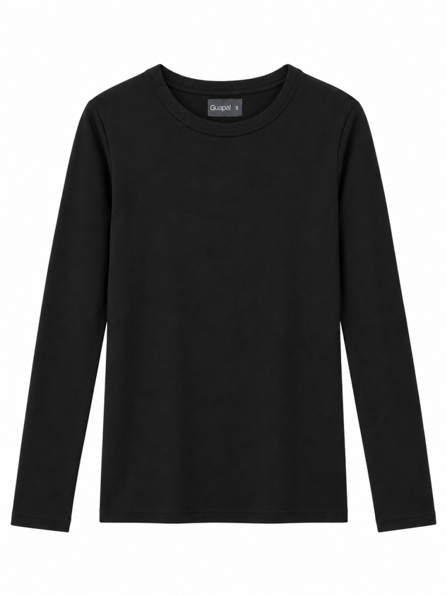 REMERA POMELO - NEGRO 