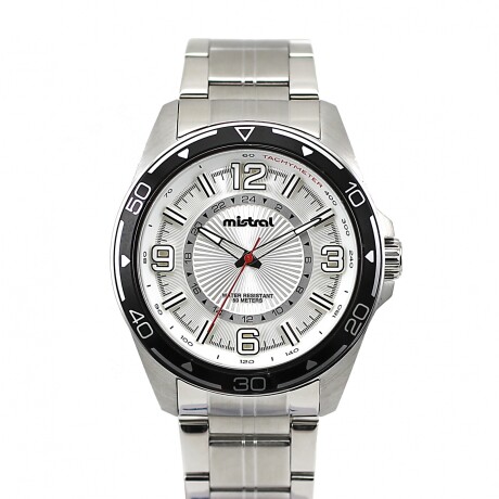 Reloj Mistral Clasico Acero Plata 0