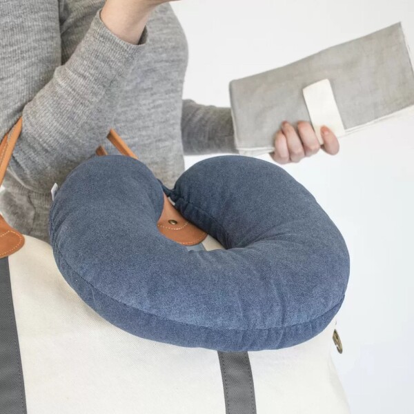 Almohada de viaje Azul Marino