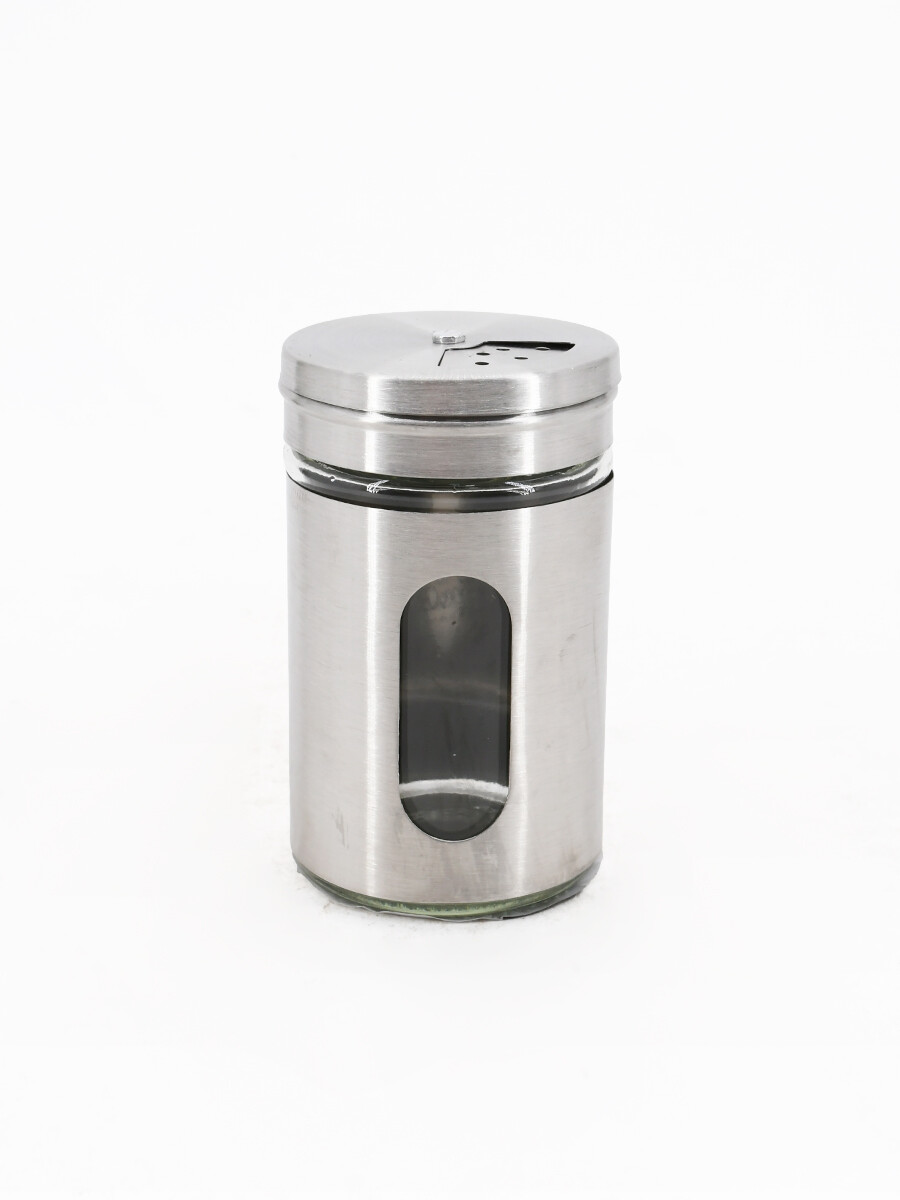 CONDIMENTERO INOX 100ML - PLATEADO 