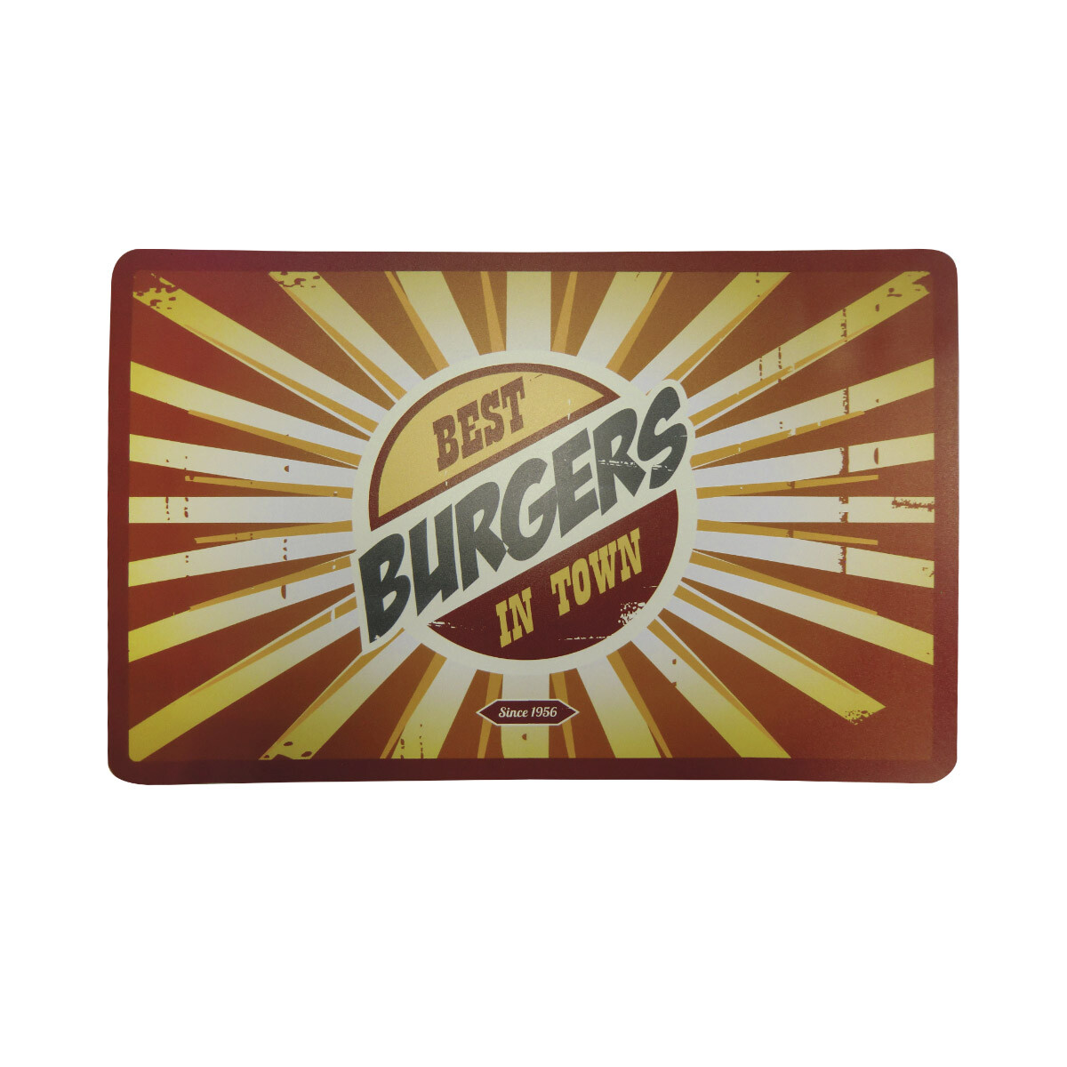 Individual Rectangular Burger 47 x 27 cm 