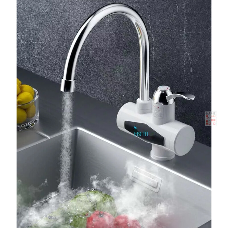 Calentador de agua instantáneo baño y cocina BLANCO